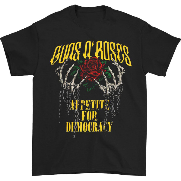 Guns N Roses Hands & Chains 2012 Tour T-skjorte XXL