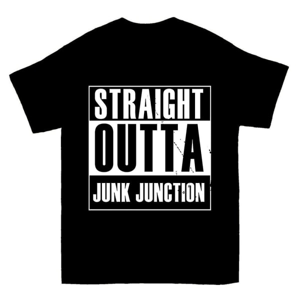 Straight Outta Junk Junction T-skjorte XXL