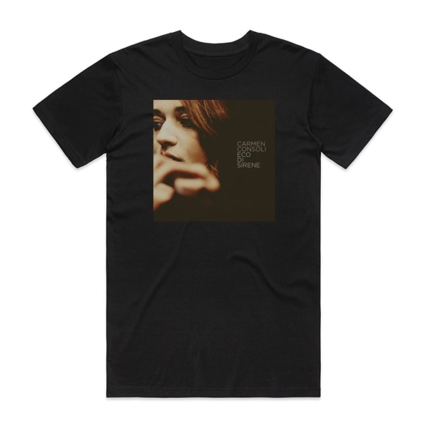 Carmen Consoli Eco Di Sirene Album Cover T-shirt Sort L