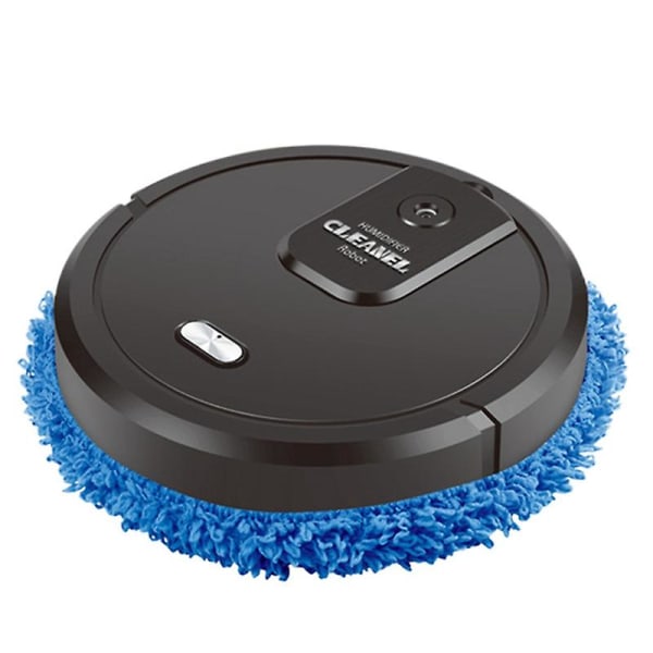 Helt Automatisk Feie-Robot Intelligent Dyppende Rengjøringsrobot USB Oppladbar Vått og Tørt Spray Mop