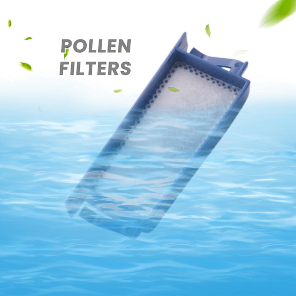 Filtersett Inkluderer 2 Gjenbrukbare og 6 Engangs Ultrafine Filter