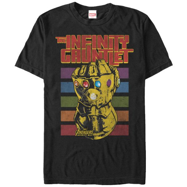 Retro Infinity Gauntlet Marvel Comics T-Shirt Ny S