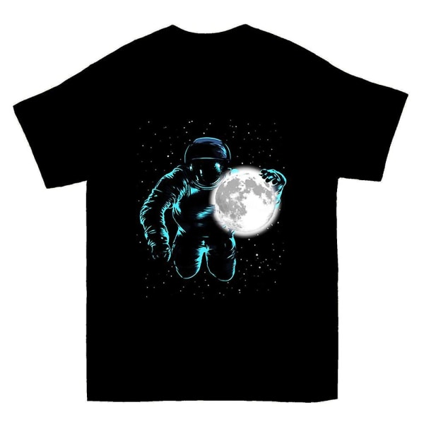 Astronaut Måne T-shirt XXXL