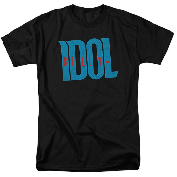Logotyp Billy Idol T-shirt L