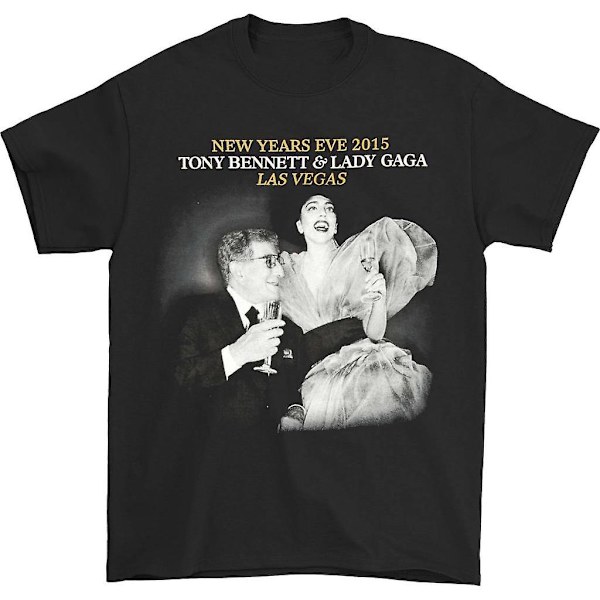 Lady Gaga 2015 Las Vegas Event T-skjorte M