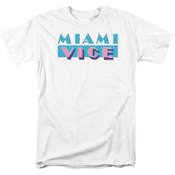 Miami Vice Logotyp T-shirt XXL