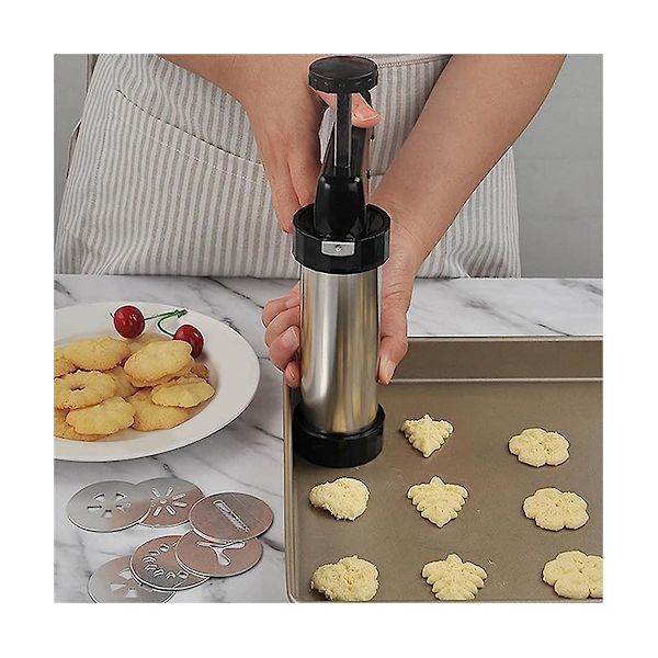 Kjeks, rustfritt stål glasur dekorasjon bakesett DIY, kjeksmaker og dekorasjon
