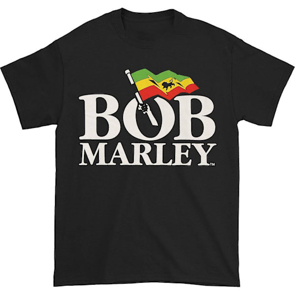 Bob Marley Flagg T-skjorte M