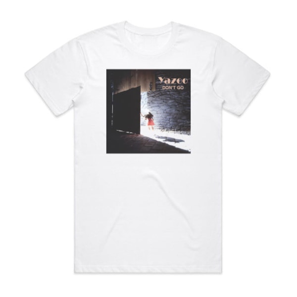 Yazoo Dont Go Album Cover T-Shirt Vit L