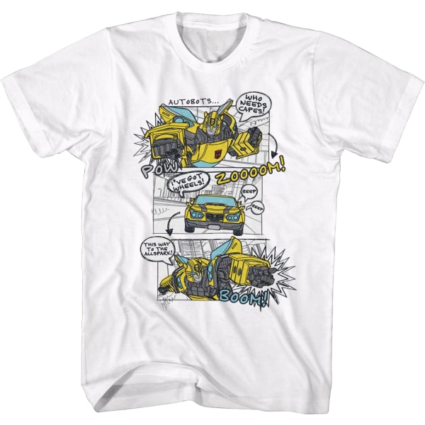 Bumblebee Comic Panels Transformers T-shirt XXL