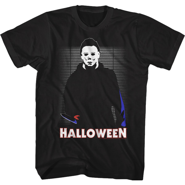 Illustrated Michael Myers Halloween T-Shirt XXXL