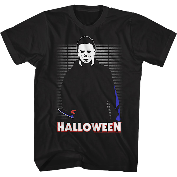 Illustreret Michael Myers Halloween T-shirt M