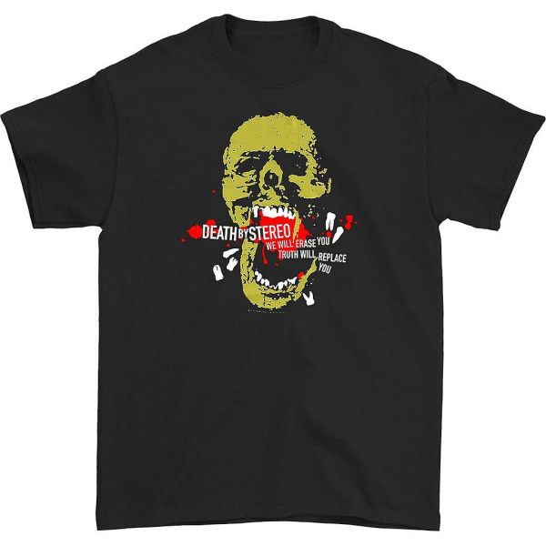 Death By Stereo Skull Teeth T-shirt L