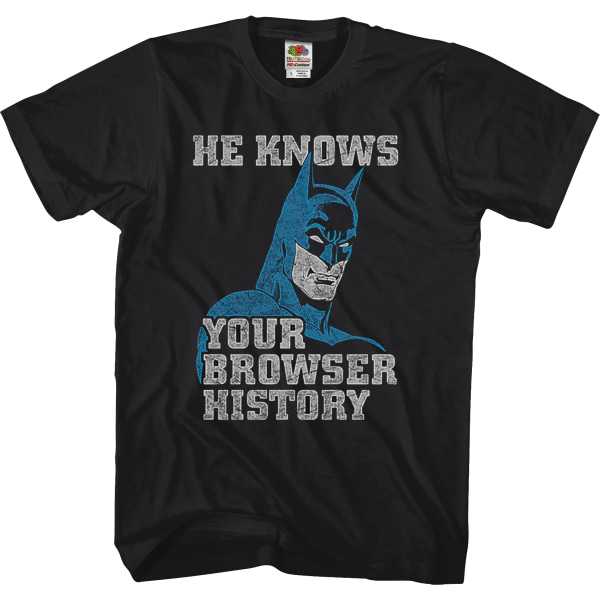 Browserhistorik Batman T-shirt Ny S