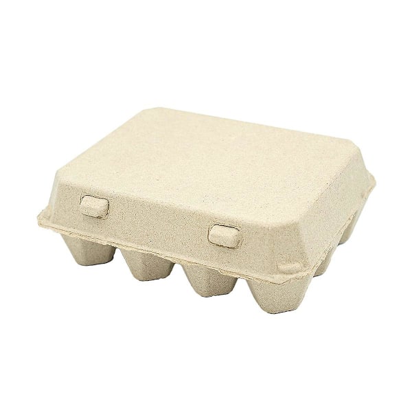 Klassisk 3x4-stil äggkartong - Rymmer 12 ägg - Materialvänlig (30-pack)