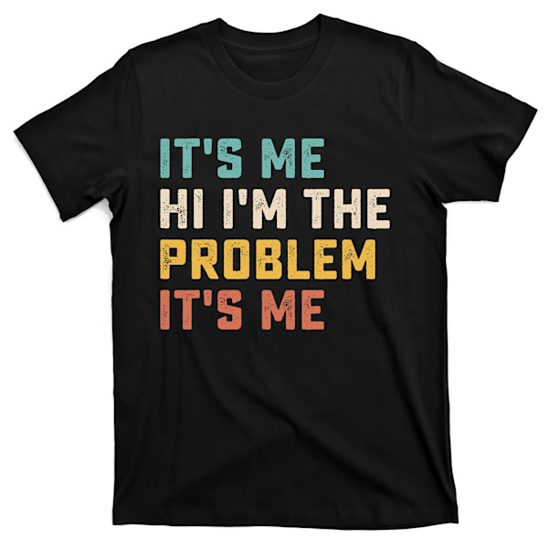 Anti Hero It's Me Hi I'm The Problem It's Me Retro Vintage T-paita M
