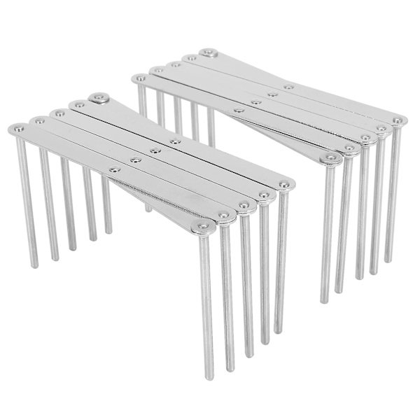 2-pakks Utvidbar Pottelokkholder Multifunksjonell Dampholder Pan Glassholder Fleksibelt Brett Orga