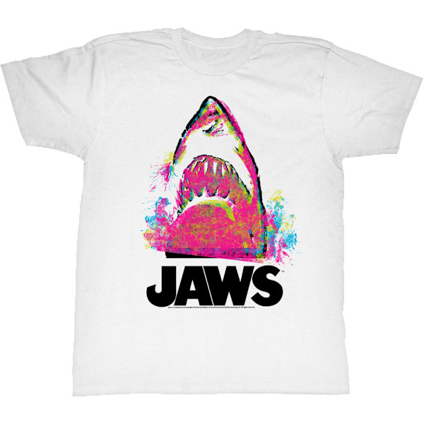Paint Splatter Jaws T-shirt M