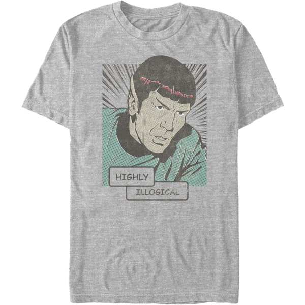 Højt Illogisk Star Trek T-Shirt L