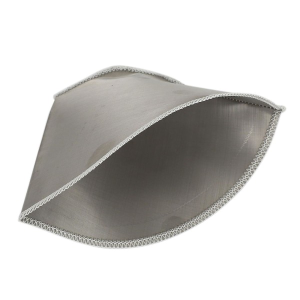 2x Gjenbrukbare Håndbrygge Kaffe Filter Rustfritt Stål Finmasket Kaffe Filter Drypp Kjegle Papirløs Uni