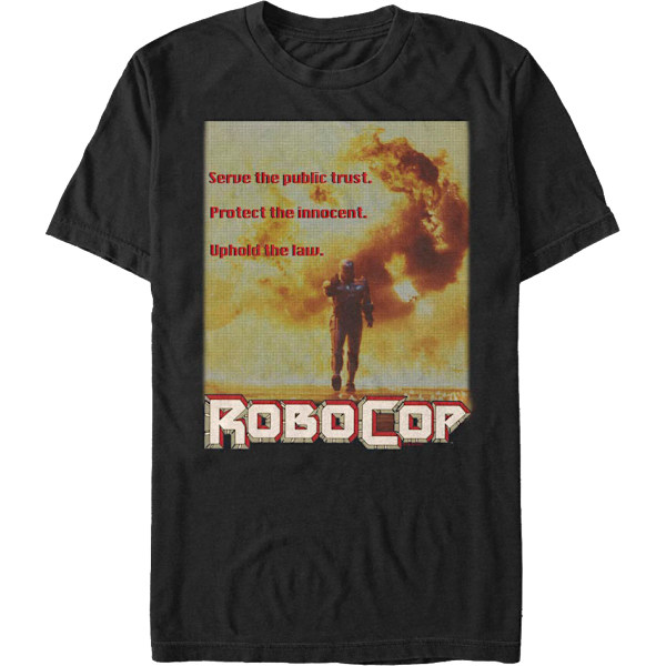 Prime Directives Robocop T-skjorte M