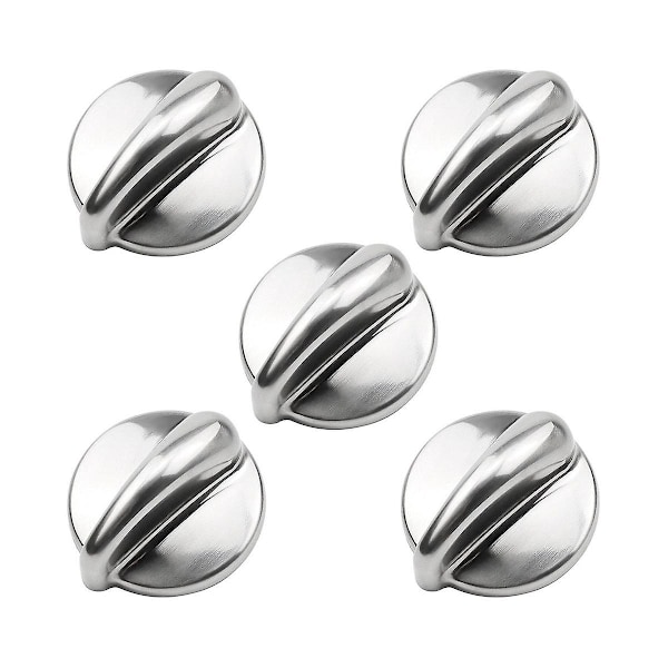 5 stk. Wb03k10303 Kogepladebrænder Kontrol Knapper Komfur Knapper Udskiftning Wb03k10208, Ah3486484, Ea3486484,