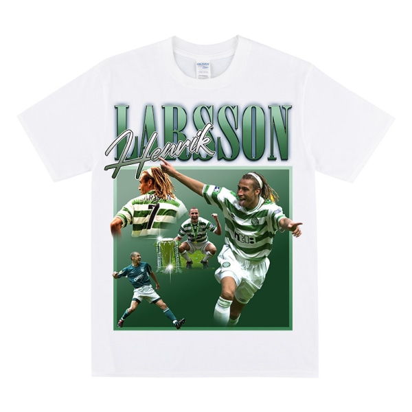 HENRIK LARSSON Homage T-shirt White XL