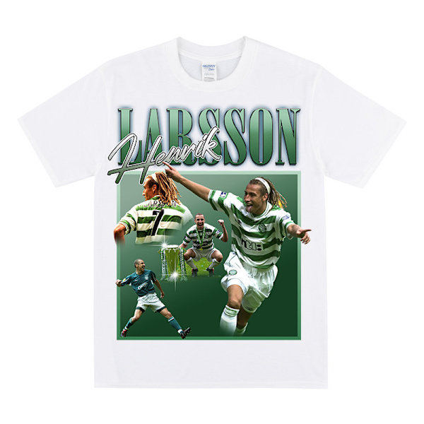 HENRIK LARSSON Hyllningströja White L