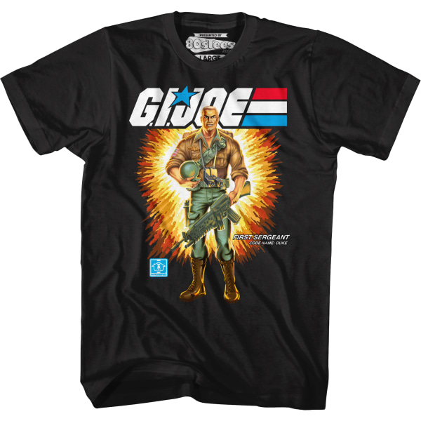 Box Art Duke GI Joe T-shirt M