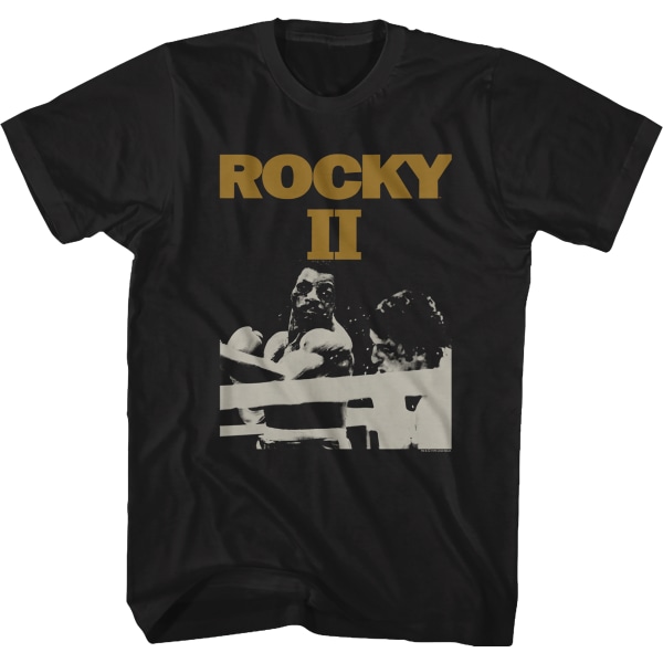 Svart och Vit Rocky II T-shirt M