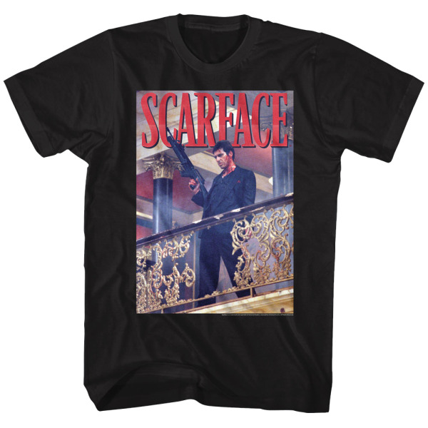 Tony Montana Affisch Scarface T-shirt L