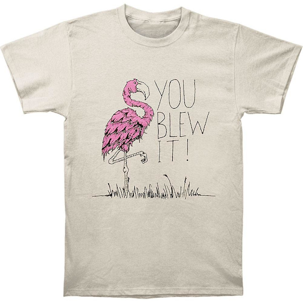 Du blåste den! Flamingo T-skjorte XXXL