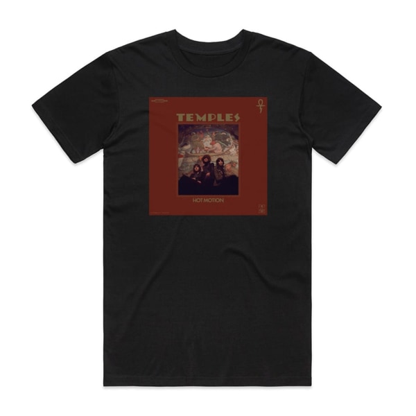 Temples Hot Motion Album Cover T-Shirt Sort M