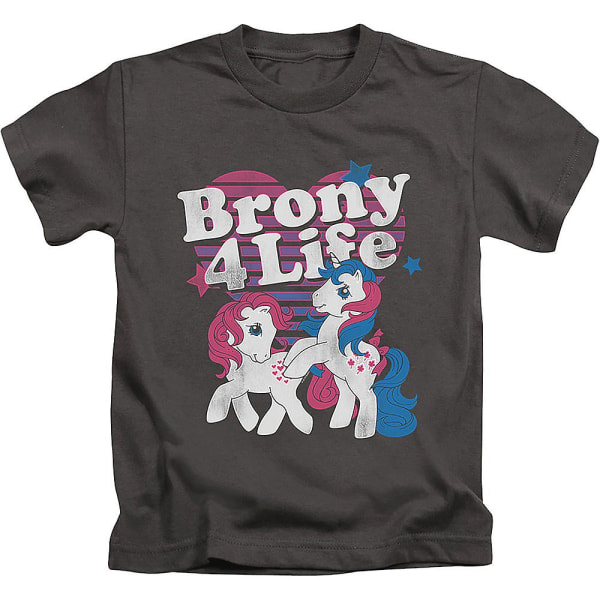 Youth Brony 4 Life My Little Pony Skjorte M