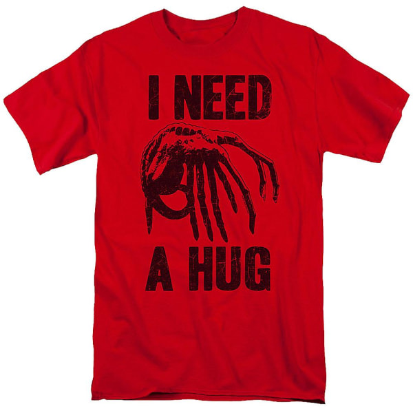 Har brug for en krammer Facehugger T-shirt XXXL