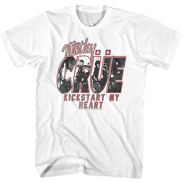 Kickstart My Heart Motley Crue T-paita S