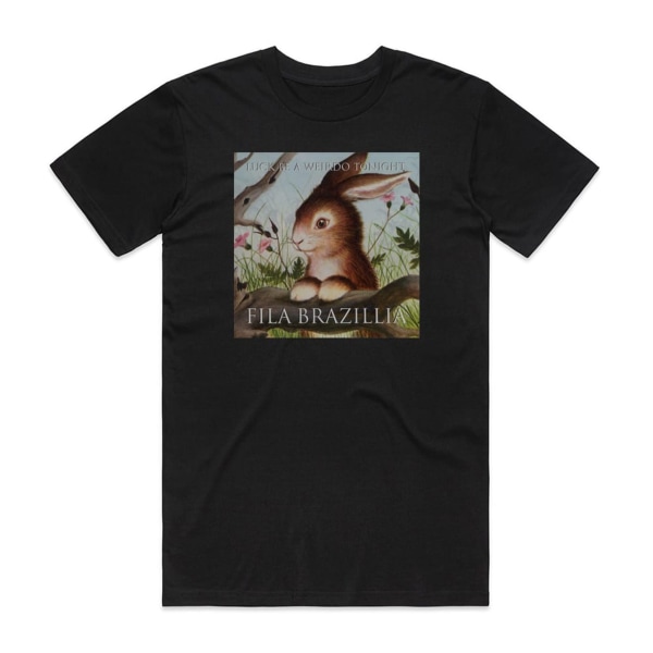 Fila Brazillia Luck Be A Weirdo Tonight -albumikansi T-paita Musta XXL