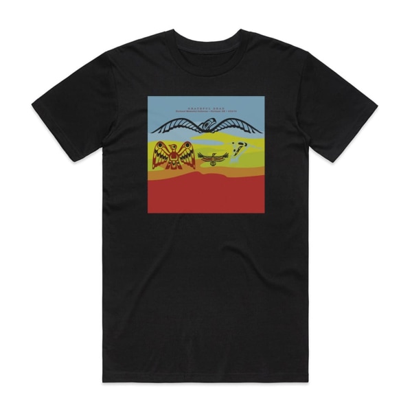 Grateful Dead Pacific Northwest 7374 The Complete Recordings 5 Album Cover T-Shirt Black XXXL