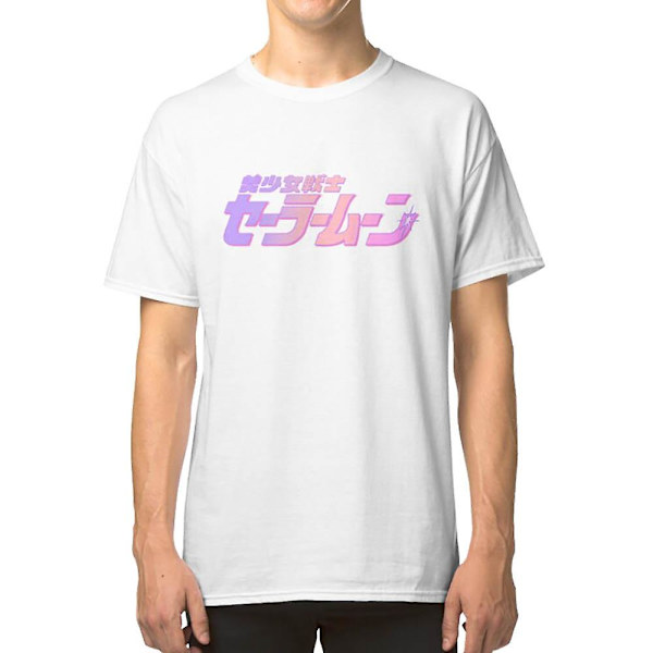 Sailor Moon-titel T-shirt i pastellestetik XXXL