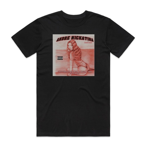 Andre Nickatina Conversation With A Devil Album Cover T-Shirt Svart S