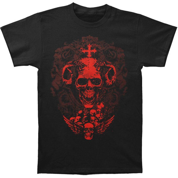 Fantasy Demon Skull T-shirt XXXL