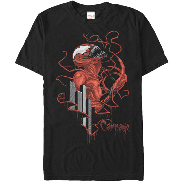 Marvel Carnage T-shirt Ny L