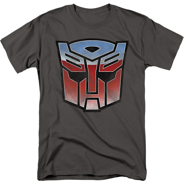 Klassisk Autobots Logo Transformers T-skjorte M