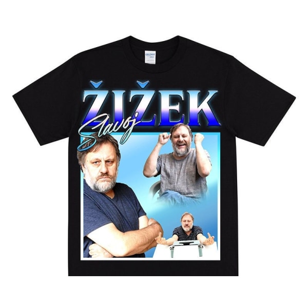 SLAVOJ ZIZEK Hyllest T-skjorte Black L