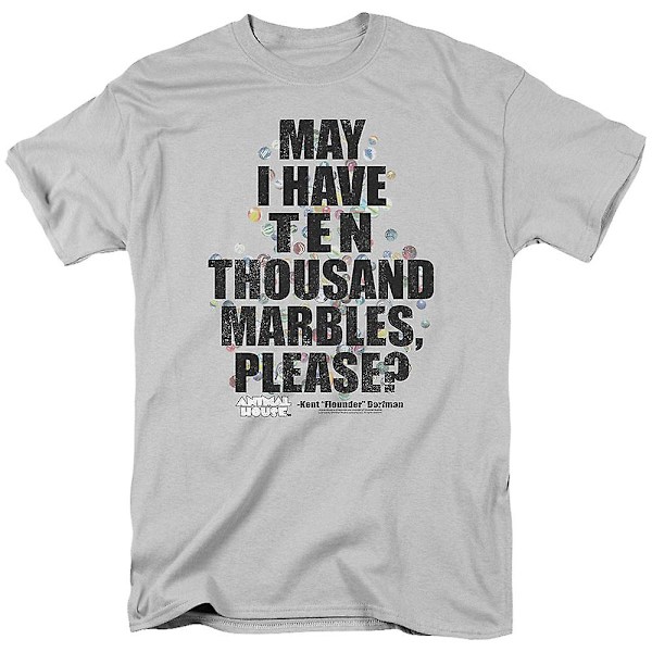 Ten Thousand Marbles Animal House T-skjorte L