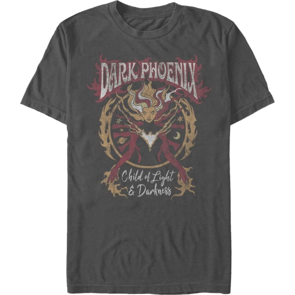 Dark Phoenix Child of Light and Darkness Marvel Comics T-shirt Ny L