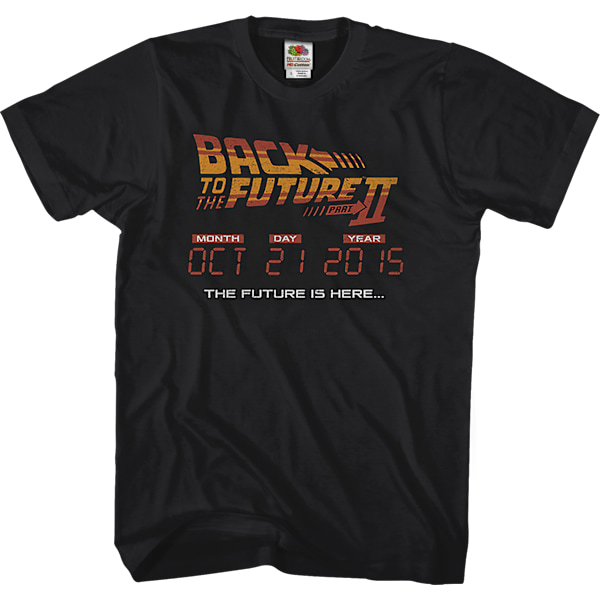 Tilbage Til Fremtiden 10 21 2015 T-Shirt M