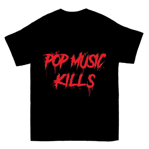 Pop Music Kills T-skjorte L