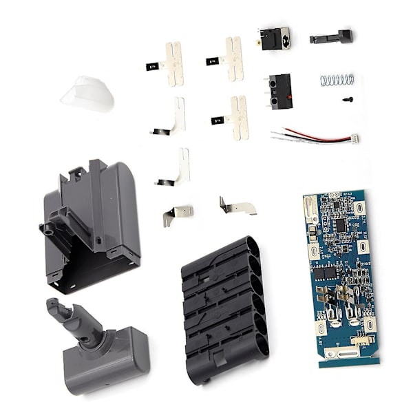 V6 Ion Batteri Plastkasse Lading Beskyttelseskretskort PCB For 21.6v Dc58 Dc62 Dc63 Dc72