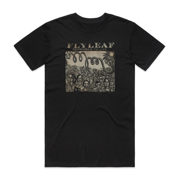 Flyleaf Remember To Live Album Cover T-shirt Svart S